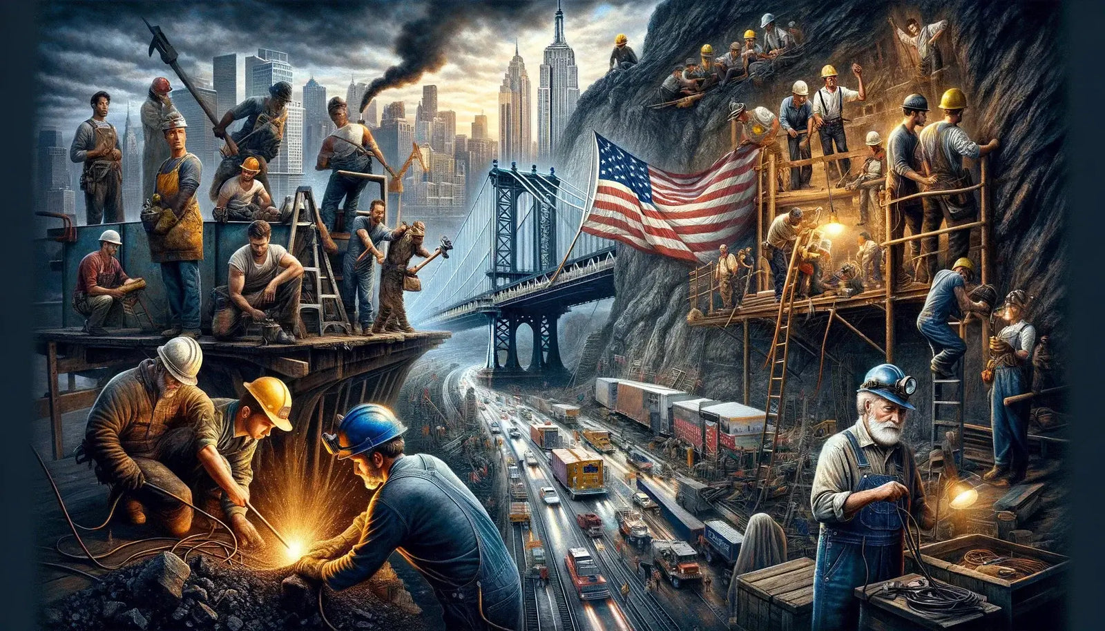 The Forgotten Heroes: Stories of Blue-Collar Workers Who Built America