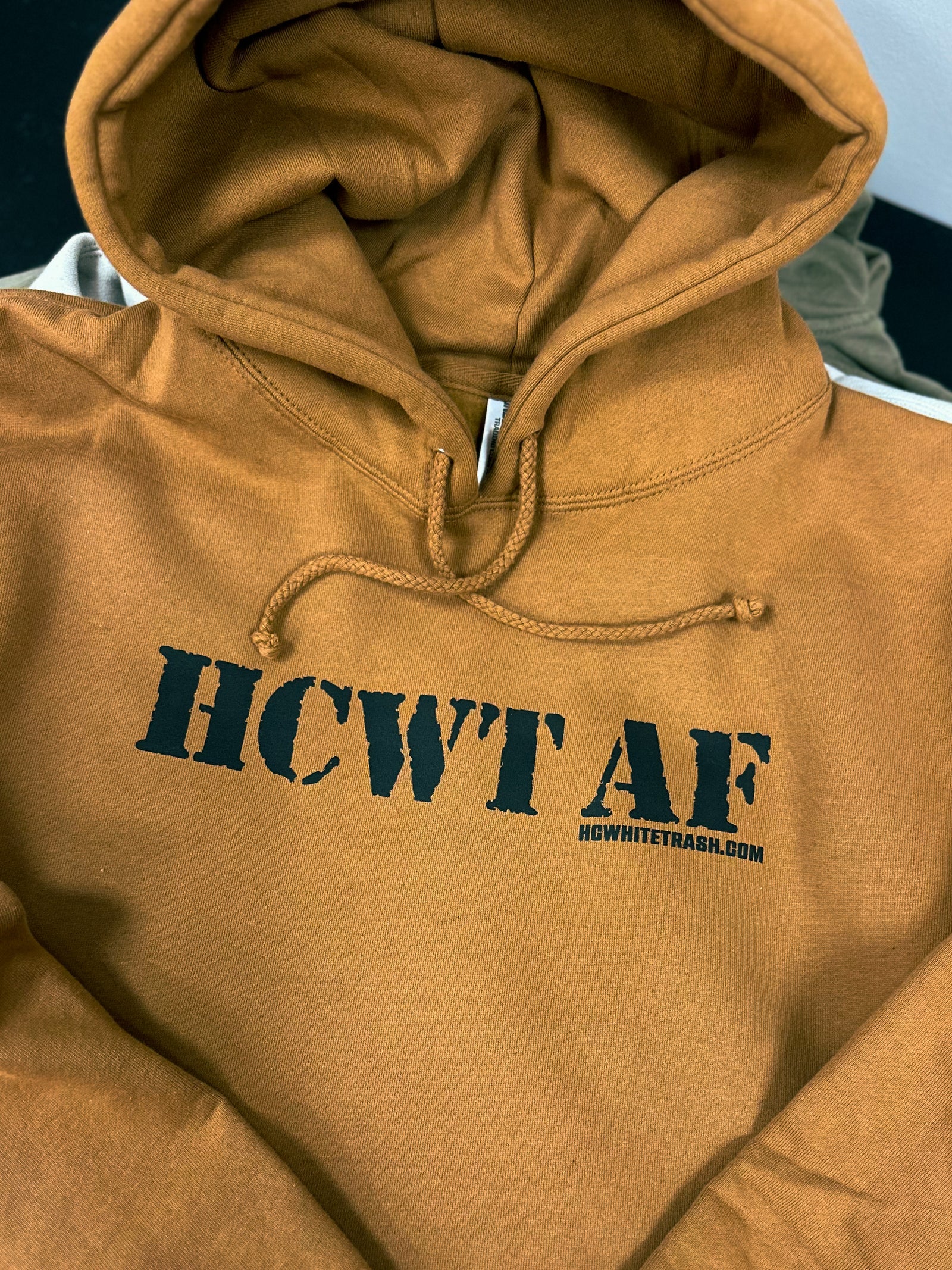HCWT AF Heavyweight Pullover Hoodie - Saddle 01