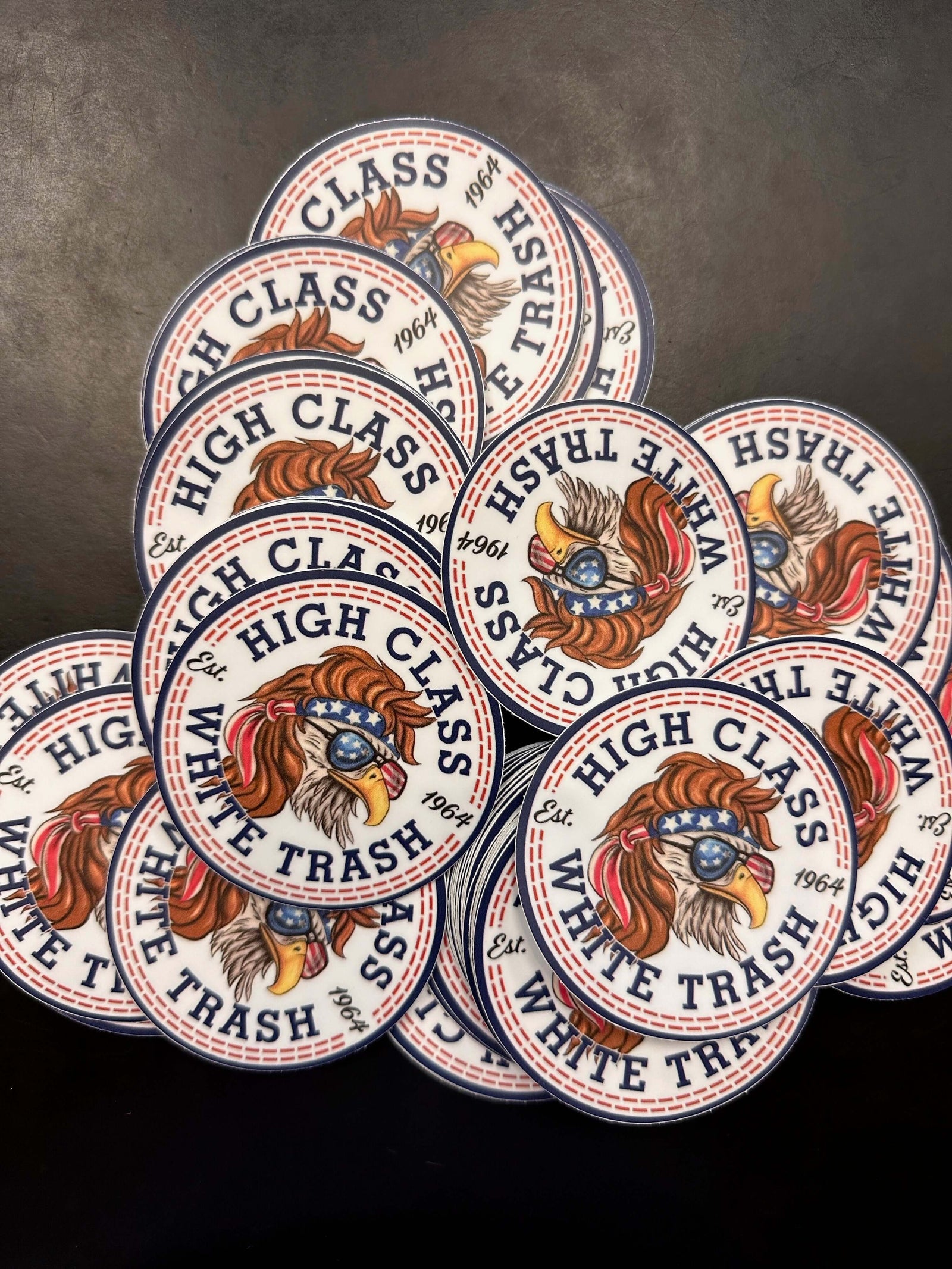 Mullet Eagle Sticker 01