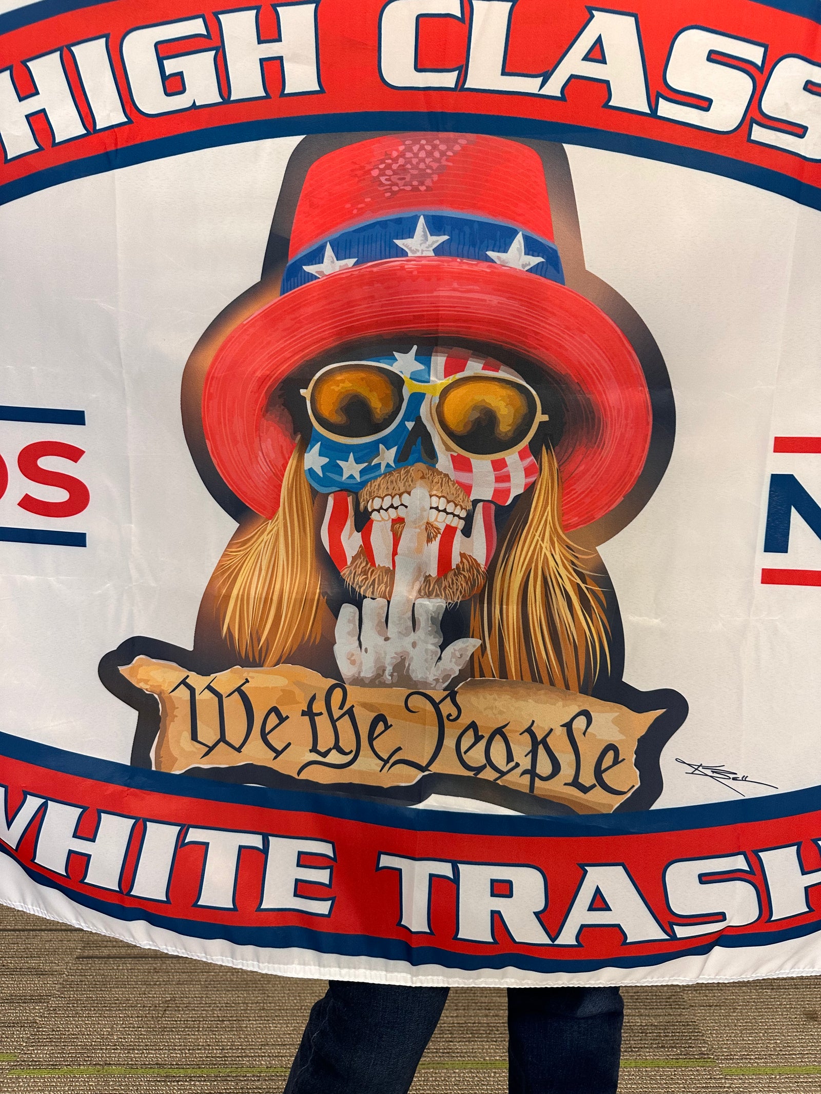 WE THE PEOPLE - Keith Bell HCWT Collab Flag 01