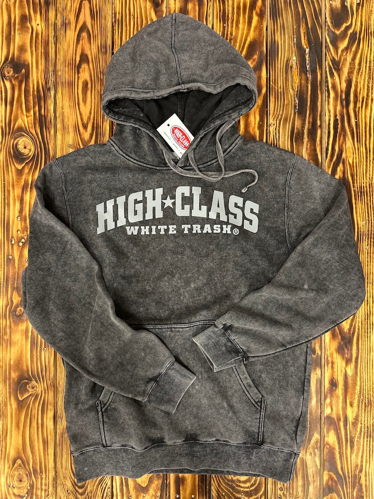 Team HCWT Print Mineral Washed Pullover Hoodie