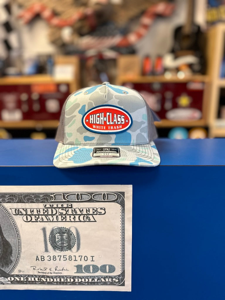 HCWT OG Patched Reatree Camo Five Panel Trucker Cap - View 01