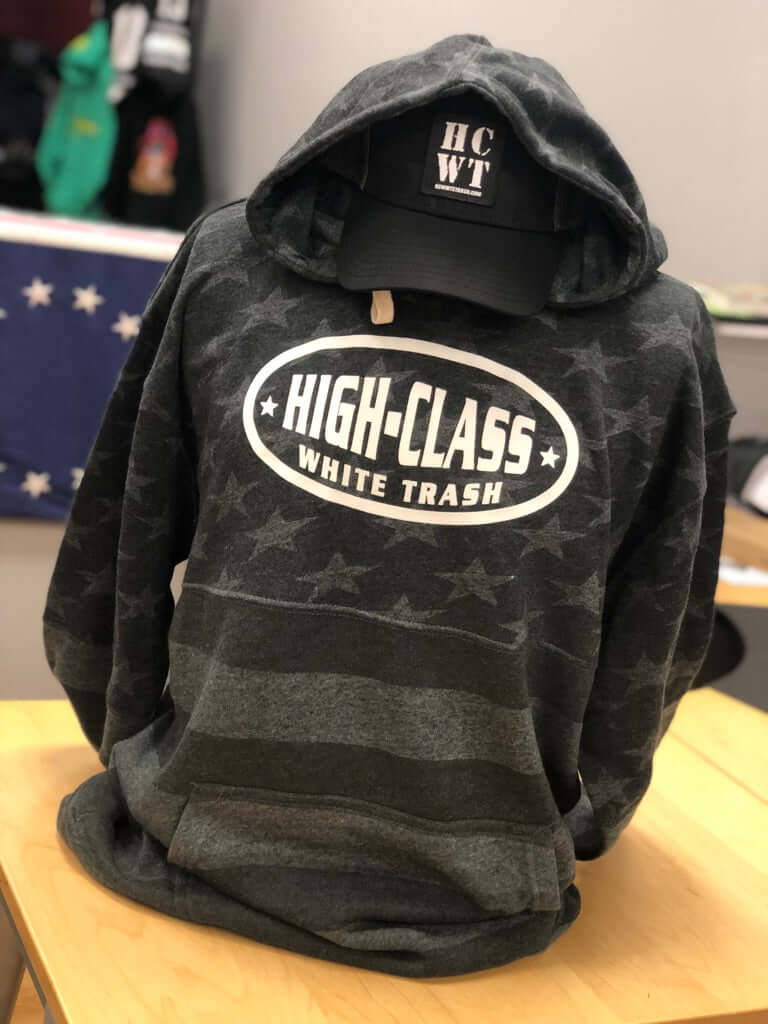 HCWT OG BLACK STARS & STRIPES Unisex Pullover Hoodie