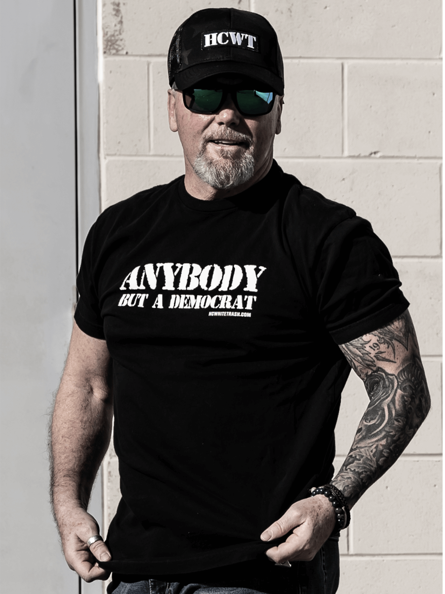 ANYBODY BUT A DEMOCRAT Tee - 01