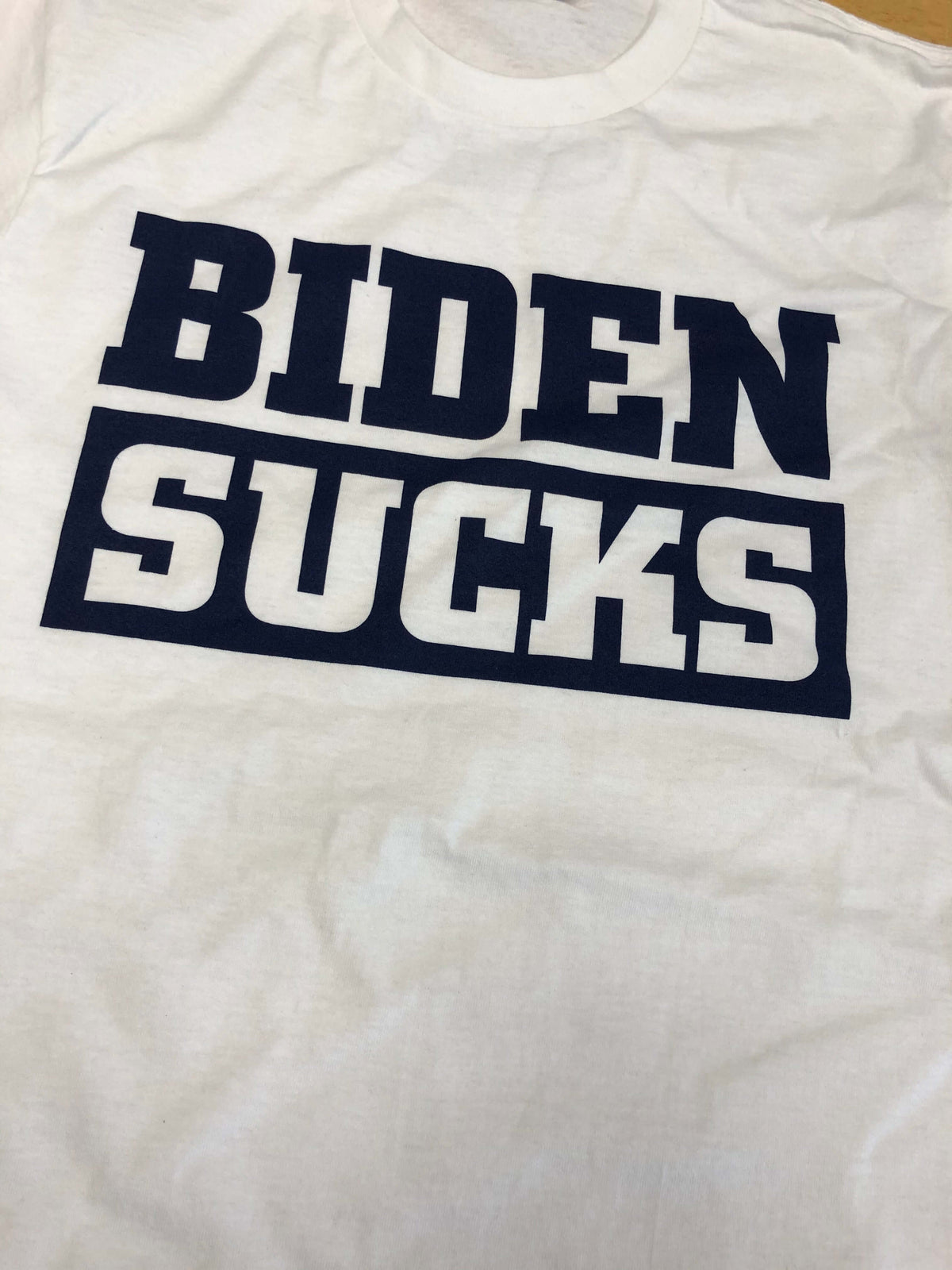 HCWT Biden Sucks Tee (White)