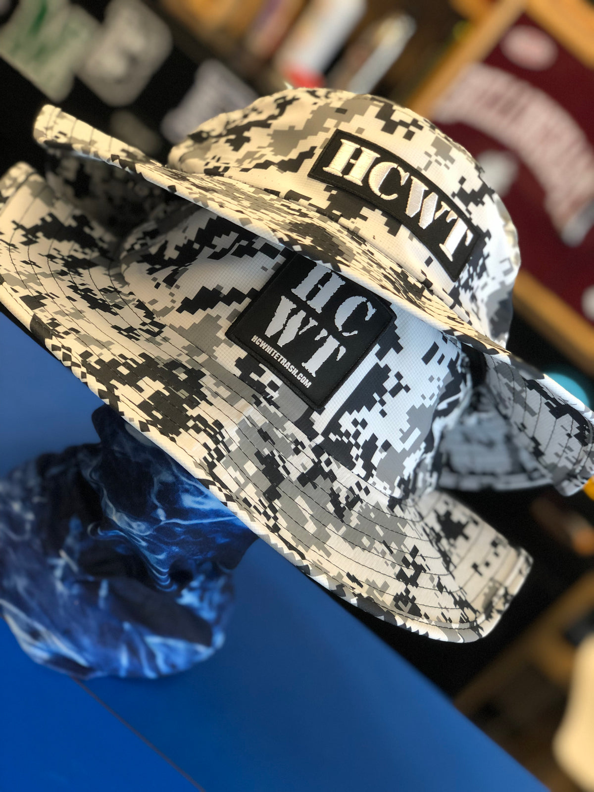 HCWT OG Active Bucket-Boonie Hat - (Manta Ray with 3 Patch Option)
