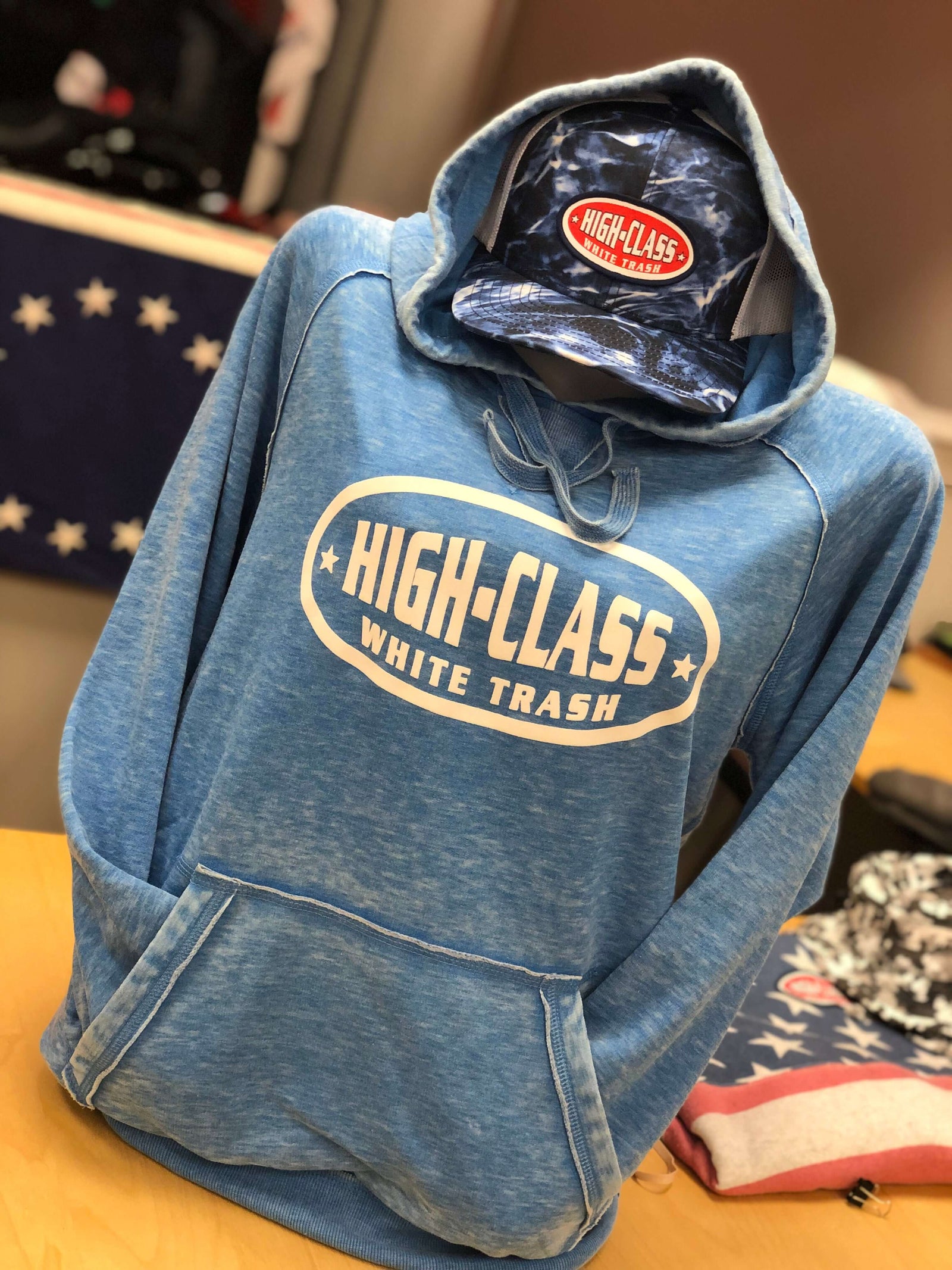 HCWT OG Unisex Hoodie (Vintage Blue)