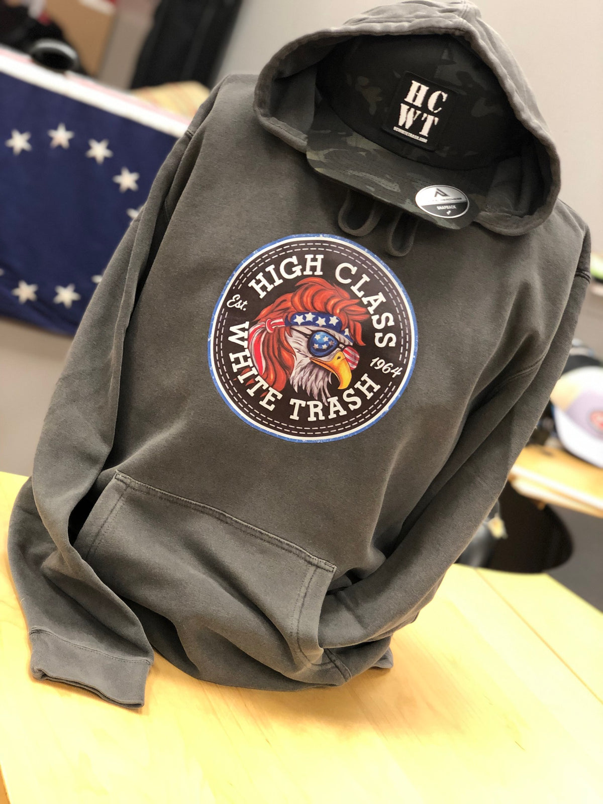HCWT Seal Unisex Pullover Hoodie (9 Color Options)