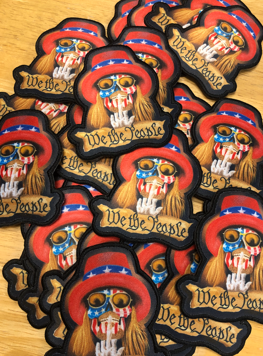 Keith Bell "We The People" Patch (Peel & Seal / Sew-On) - 01