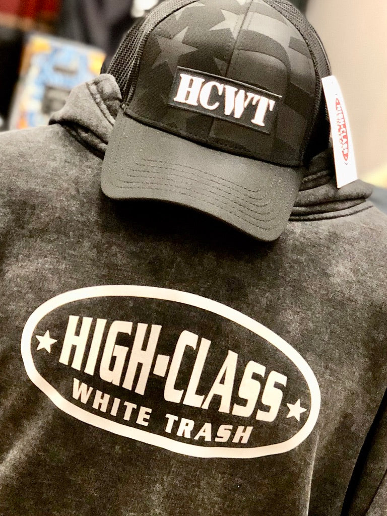 HCWT OG Print Mineral Washed Unisex Pullover Hoodie - View 02