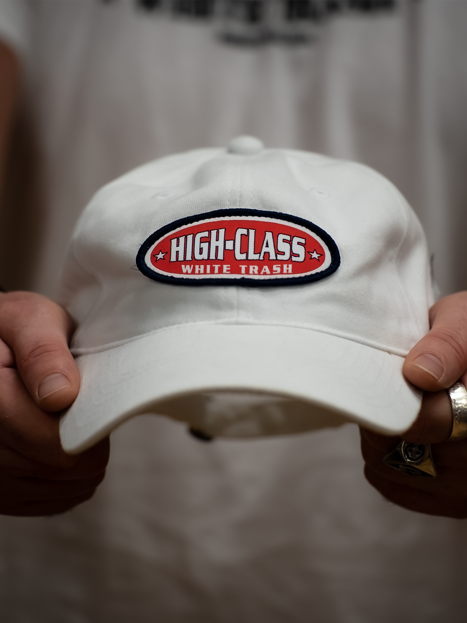 HCWT OG Dad Hat (White)